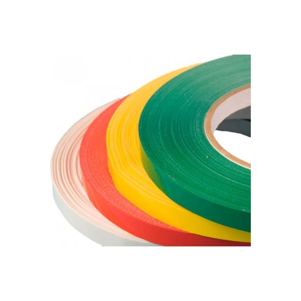 Ben Clements And Sons. Tach-It Bag Sealing Tape, 3/8inW x 180 Yd., Yellow, 12/Pack 38-180YL - main